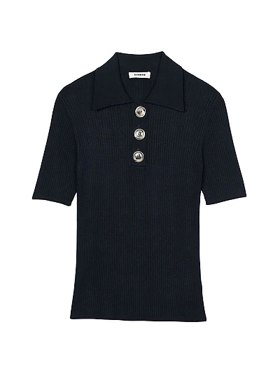 Polo-Neck Sweater