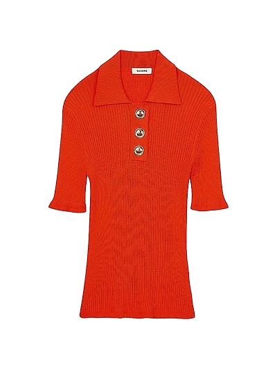 Polo-Neck Sweater