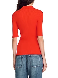 Polo-Neck Sweater