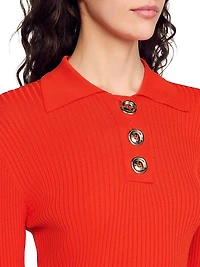 Polo-Neck Sweater