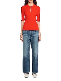 Polo-Neck Sweater