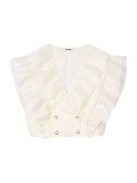 Ruffled Crop Top