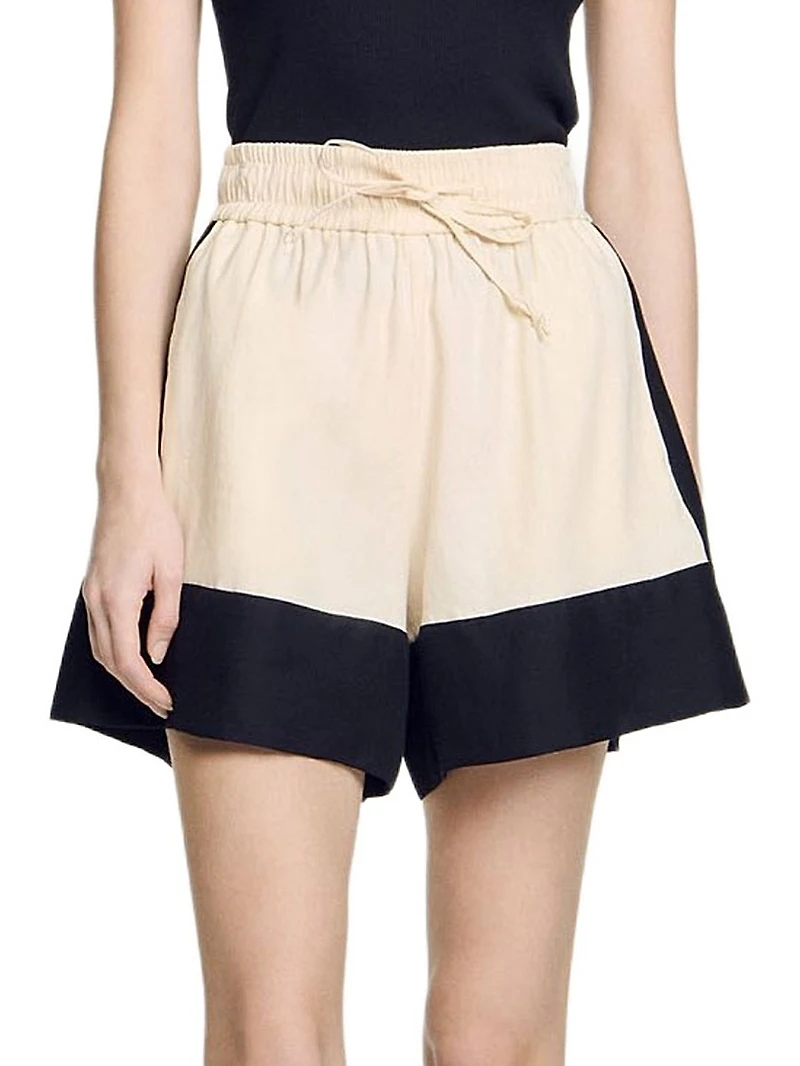 Two-Tone Shorts