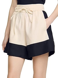 Two-Tone Shorts