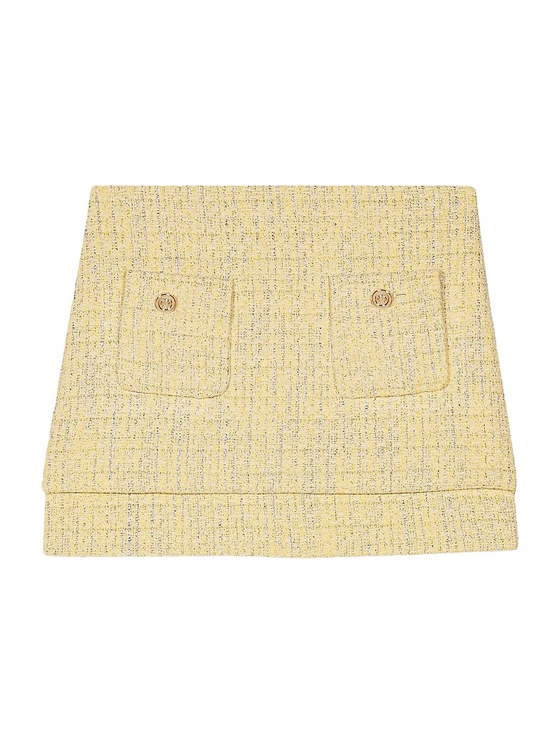 Tweed Mini Skirt