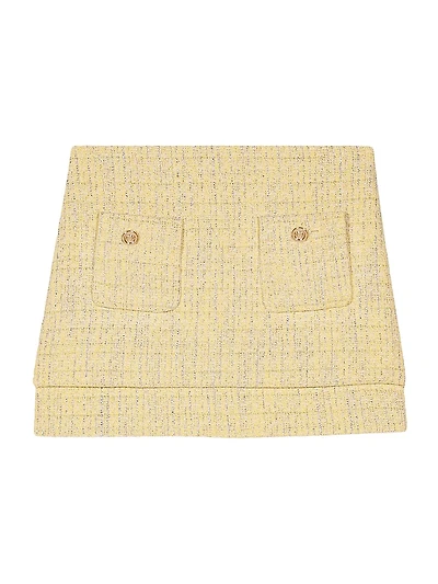 Tweed Mini Skirt