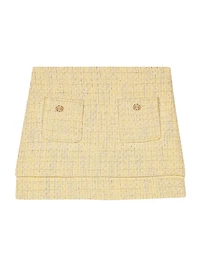 Tweed Mini Skirt