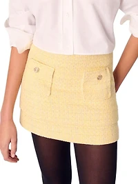 Tweed Mini Skirt