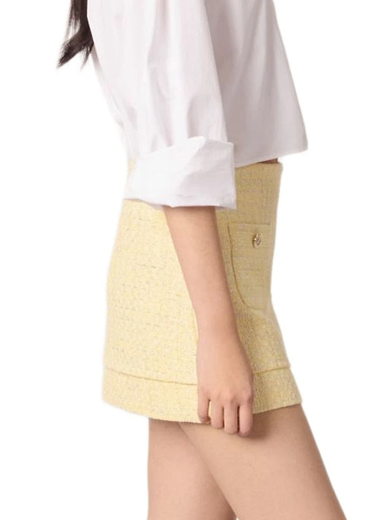 Tweed Mini Skirt