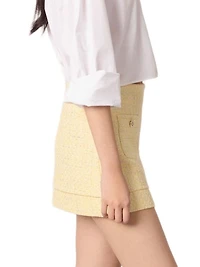 Tweed Mini Skirt