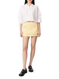 Tweed Mini Skirt