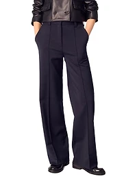 Suit Trousers with Pintucks
