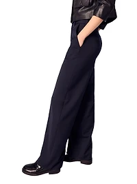 Suit Trousers with Pintucks