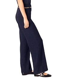 Tweed Trousers with Chain Belt