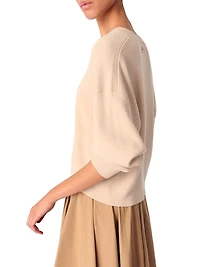 Wool Blend V-Neck Sweater