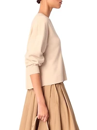 Wool Blend V-Neck Sweater