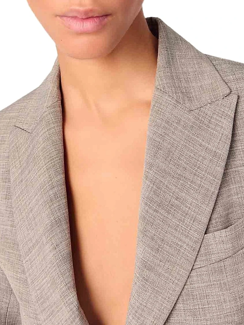 Belted Suit Jacket