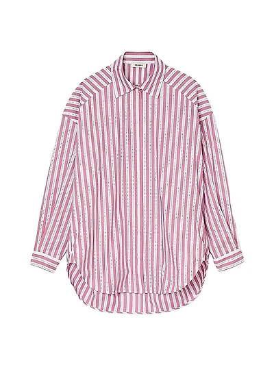 Striped Rhinestone Shirt