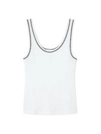 Ribbed Vest Top