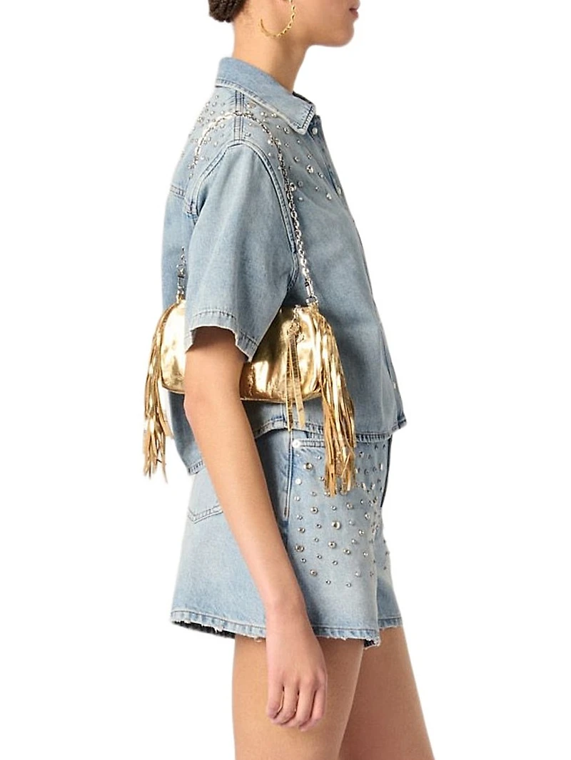 Studded Denim Shirt