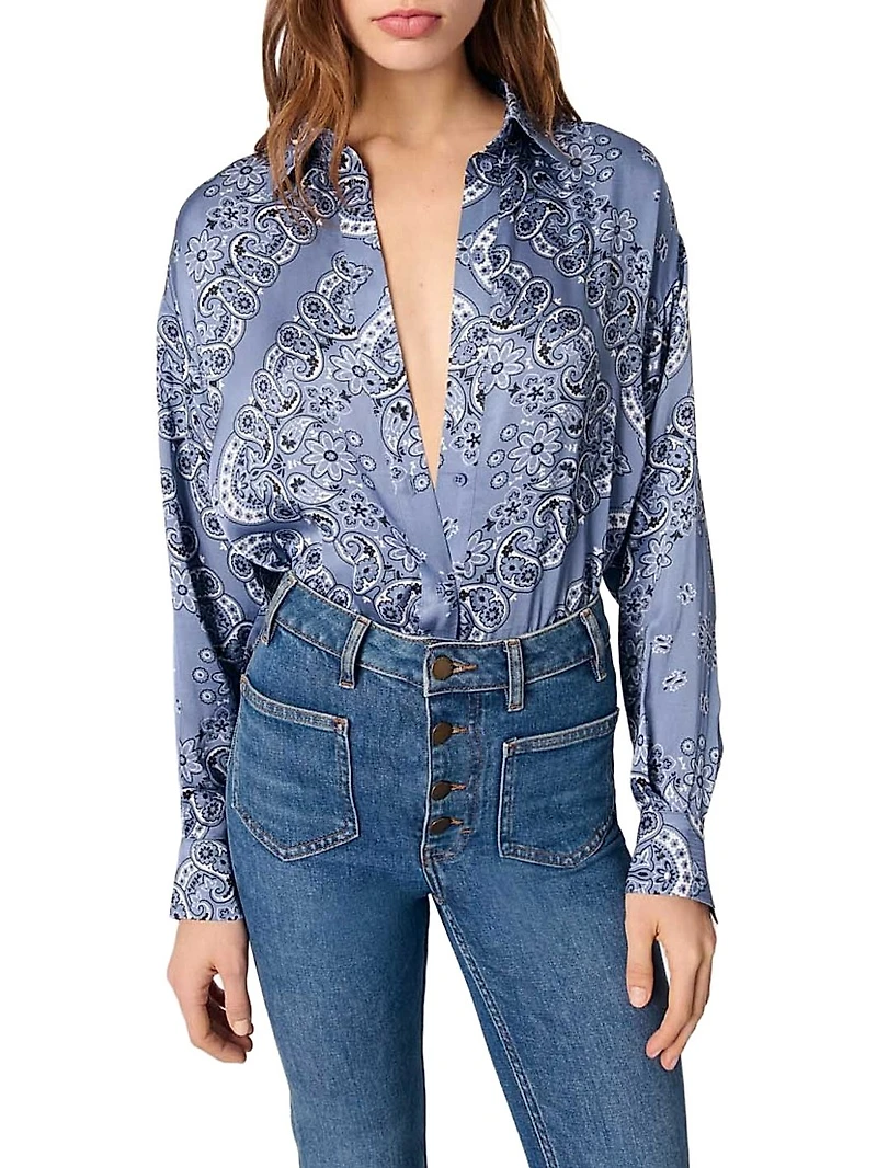 Flowing Printed Shirt