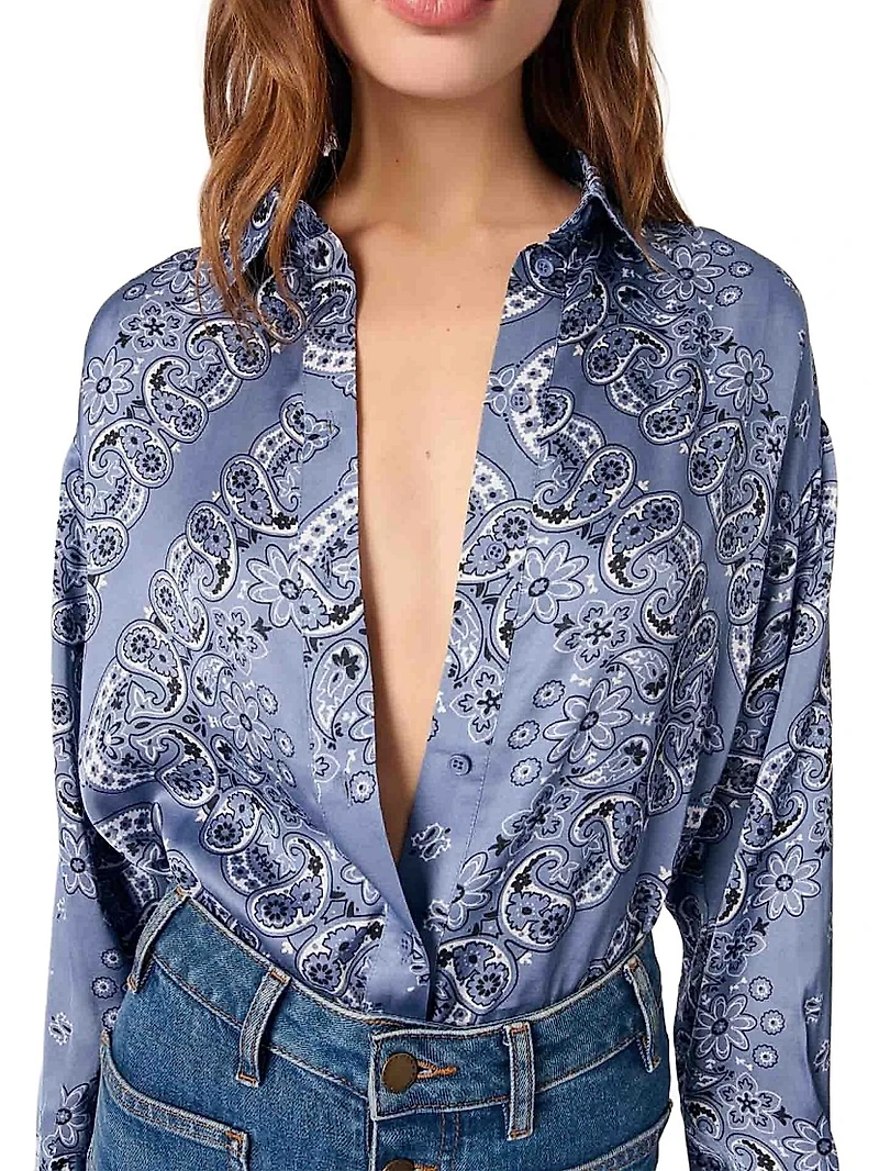 Flowing Printed Shirt