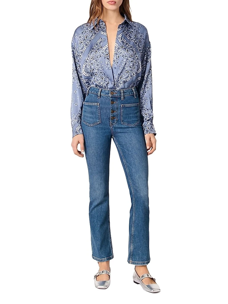 Flowing Printed Shirt