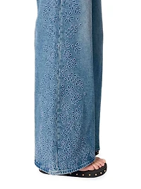 Embroidered Jeans