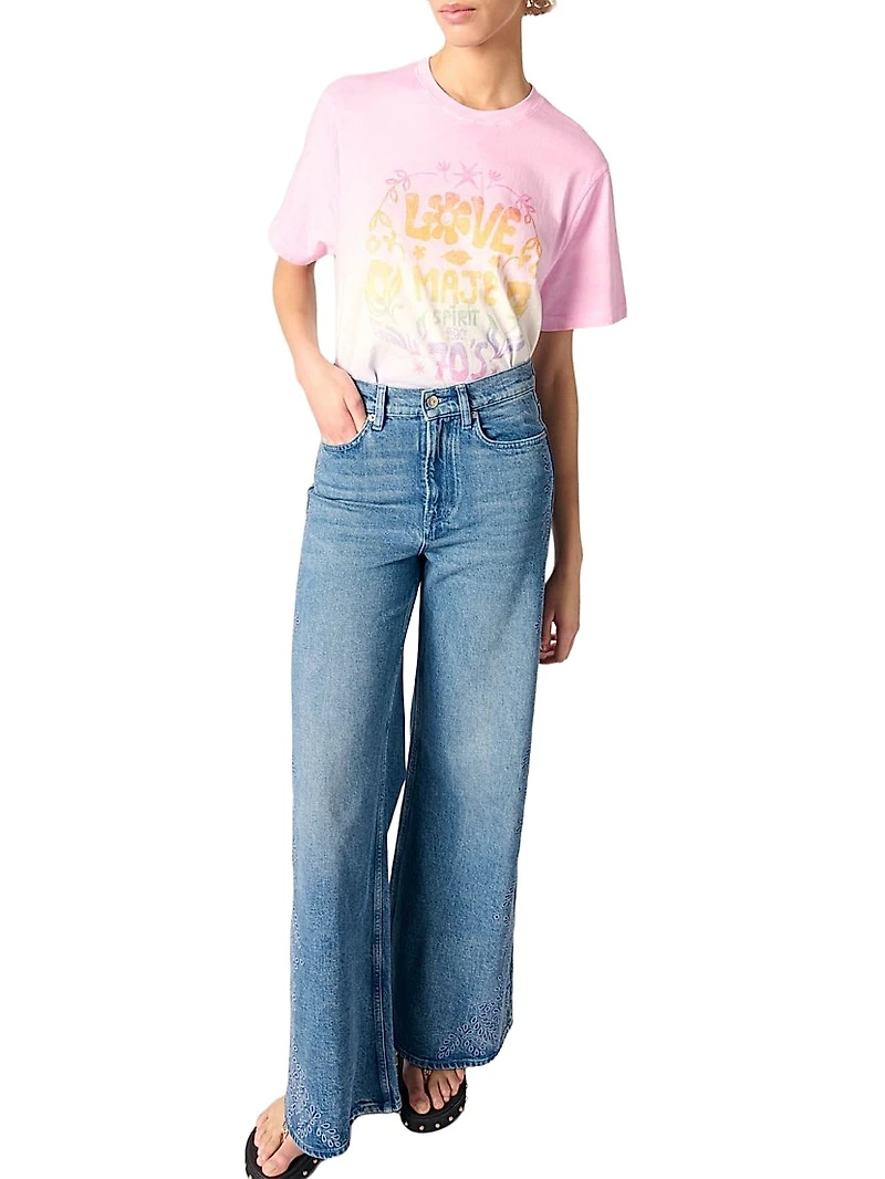 Embroidered Jeans