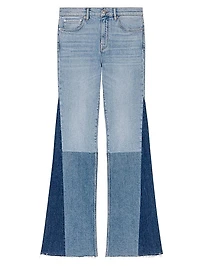 Tricolour Patchwork Jeans