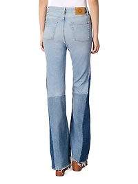 Tricolour Patchwork Jeans