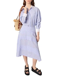 Striped Cotton Skirt