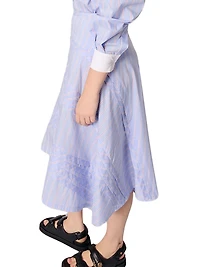 Striped Cotton Skirt