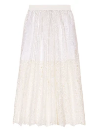 Floral Lace Maxi Skirt