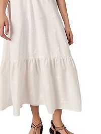 Long Embroidered Skirt