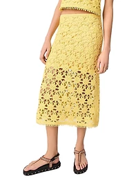 Long Crochet Skirt