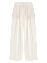 Wide-Leg Suit Trousers