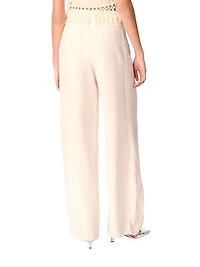 Wide-Leg Suit Trousers