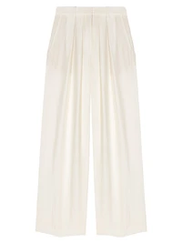 Wide-Leg Suit Trousers