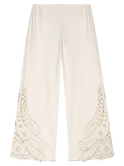 Embroidered Trousers