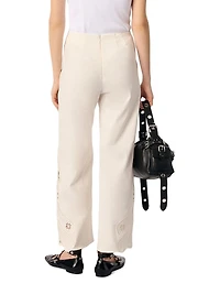 Embroidered Trousers