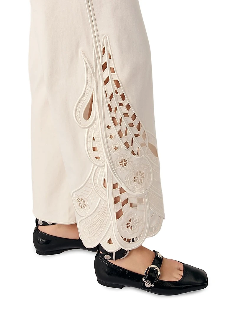 Embroidered Trousers