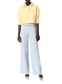 Tweed Trousers with Belt