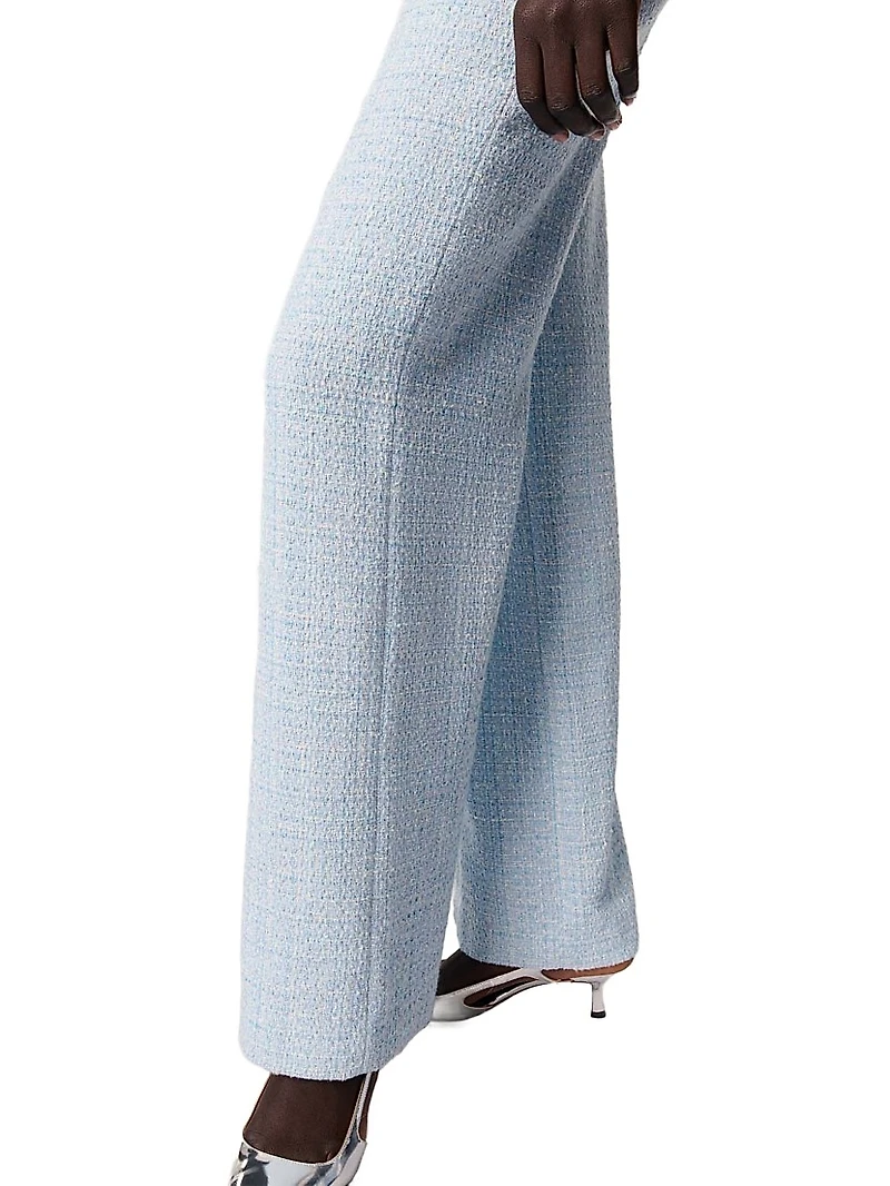 Tweed Trousers with Belt