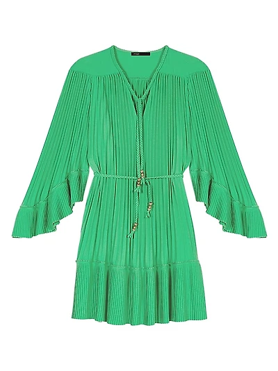 Short Pleated Dress