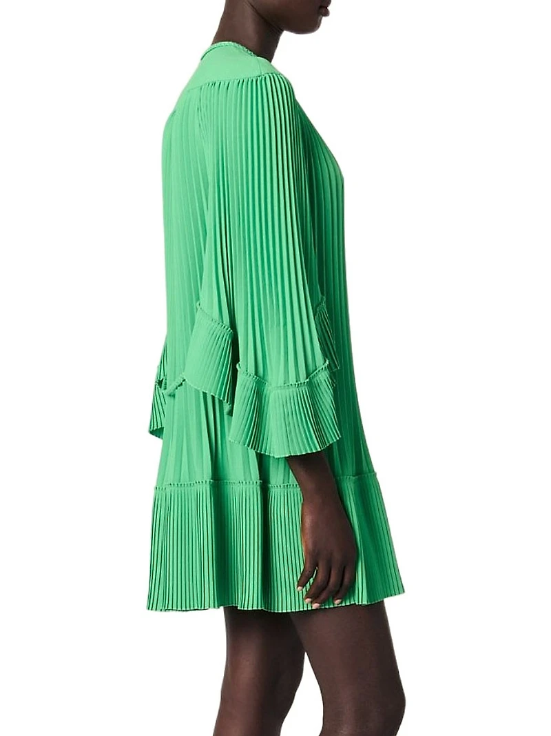 Short Pleated Dress