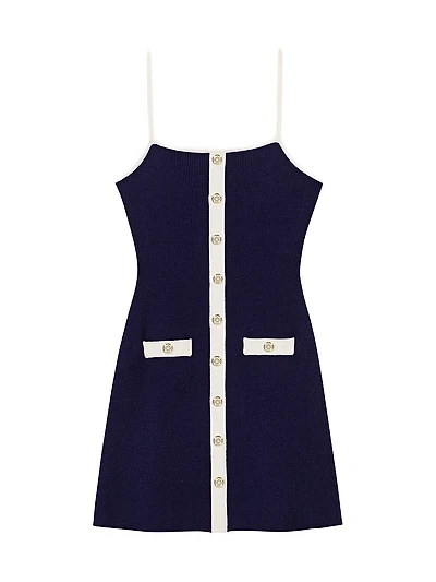 Rib Knit Mini Dress
