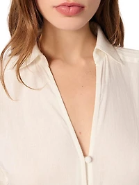 Embroidered Ruffled Maxi Dress