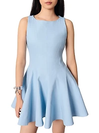 Mini Flared Cotton Dress