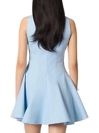 Mini Flared Cotton Dress